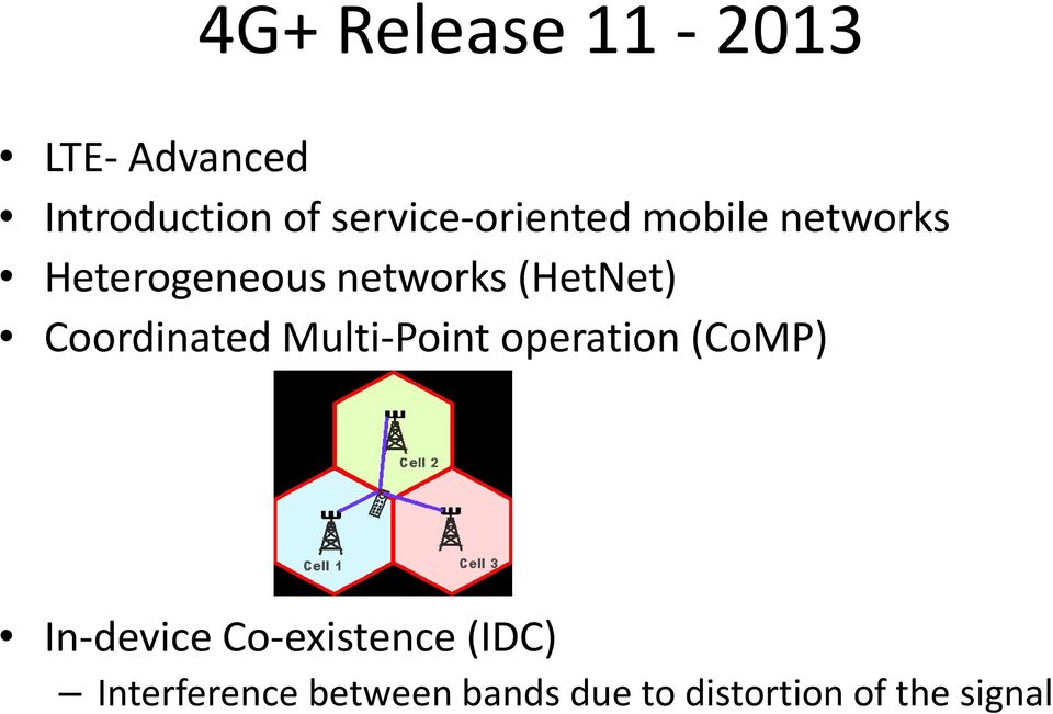 (HetNet) Coordinated Multi-Point operation (CoMP) In-device