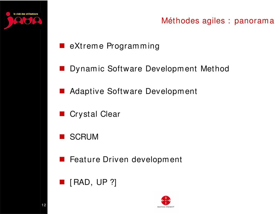 Method Adaptive Software Development