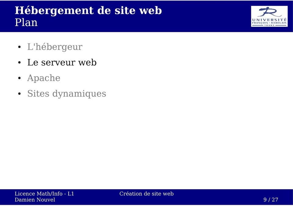 serveur web