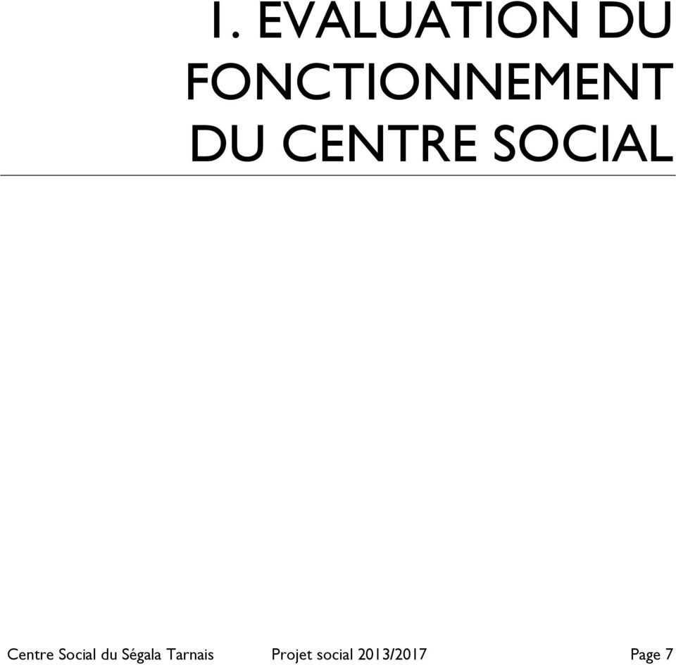 SOCIAL Centre Social du