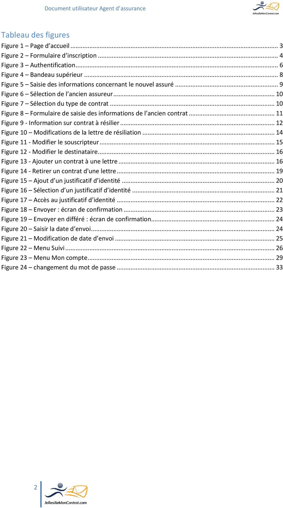 .. 10 Figure 8 Formulaire de saisie des informations de l ancien contrat... 11 Figure 9 - Information sur contrat à résilier... 12 Figure 10 Modifications de la lettre de résiliation.