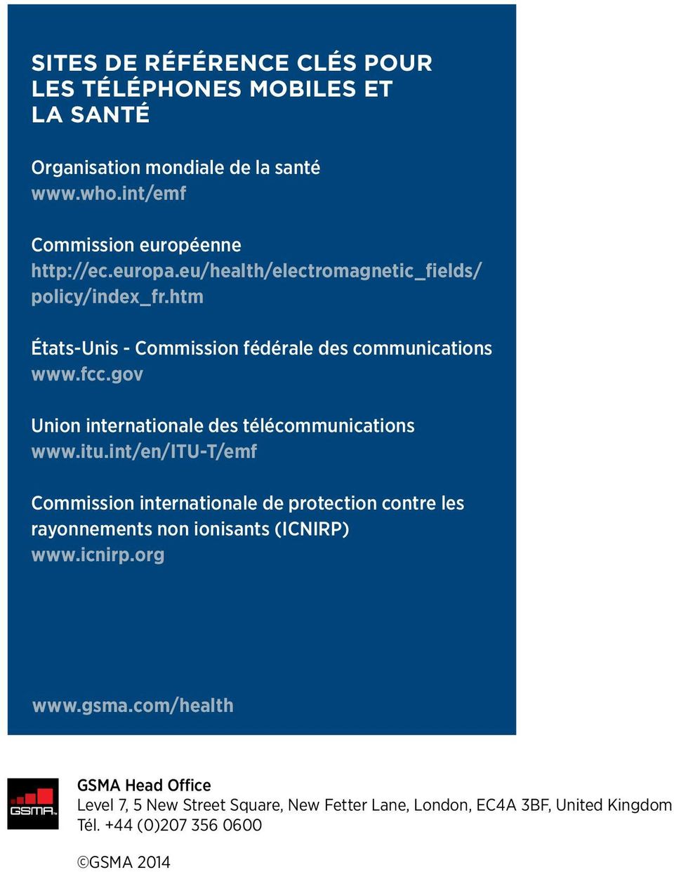 gov Union internationale des télécommunications www.itu.