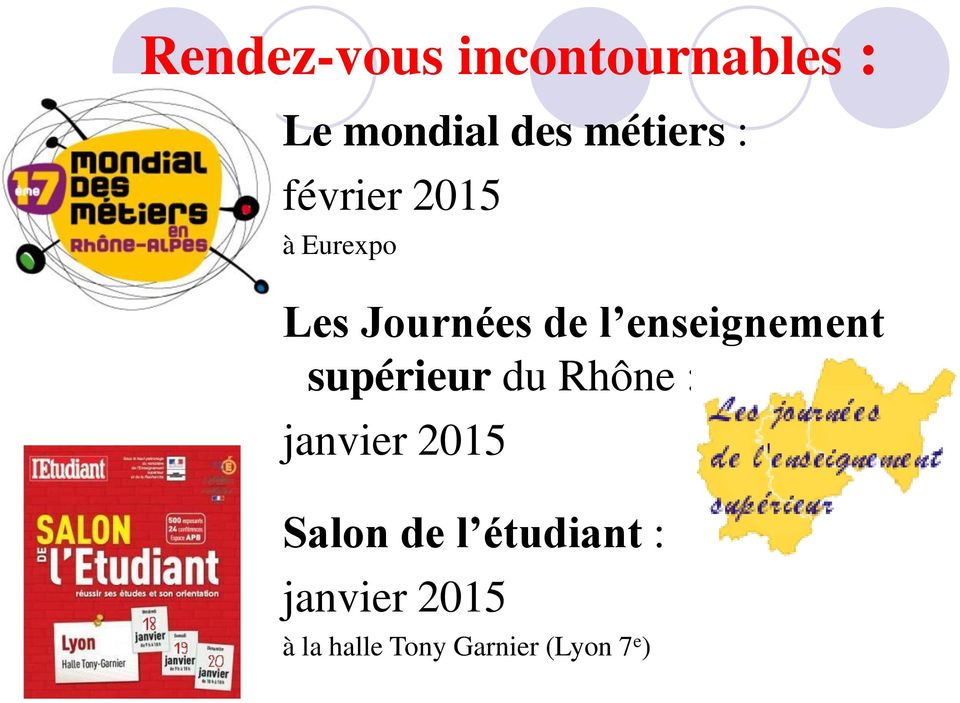 enseignement supérieur du Rhône : janvier 2015 Salon