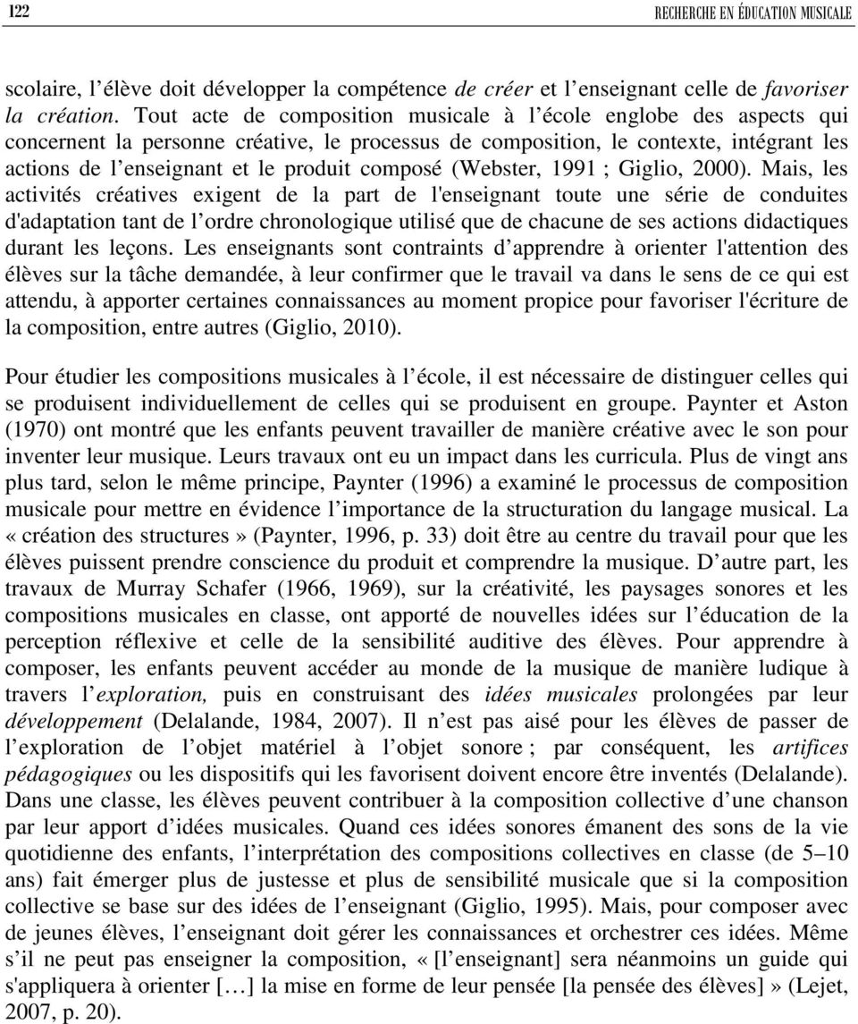 composé (Webster, 1991 ; Giglio, 2000).