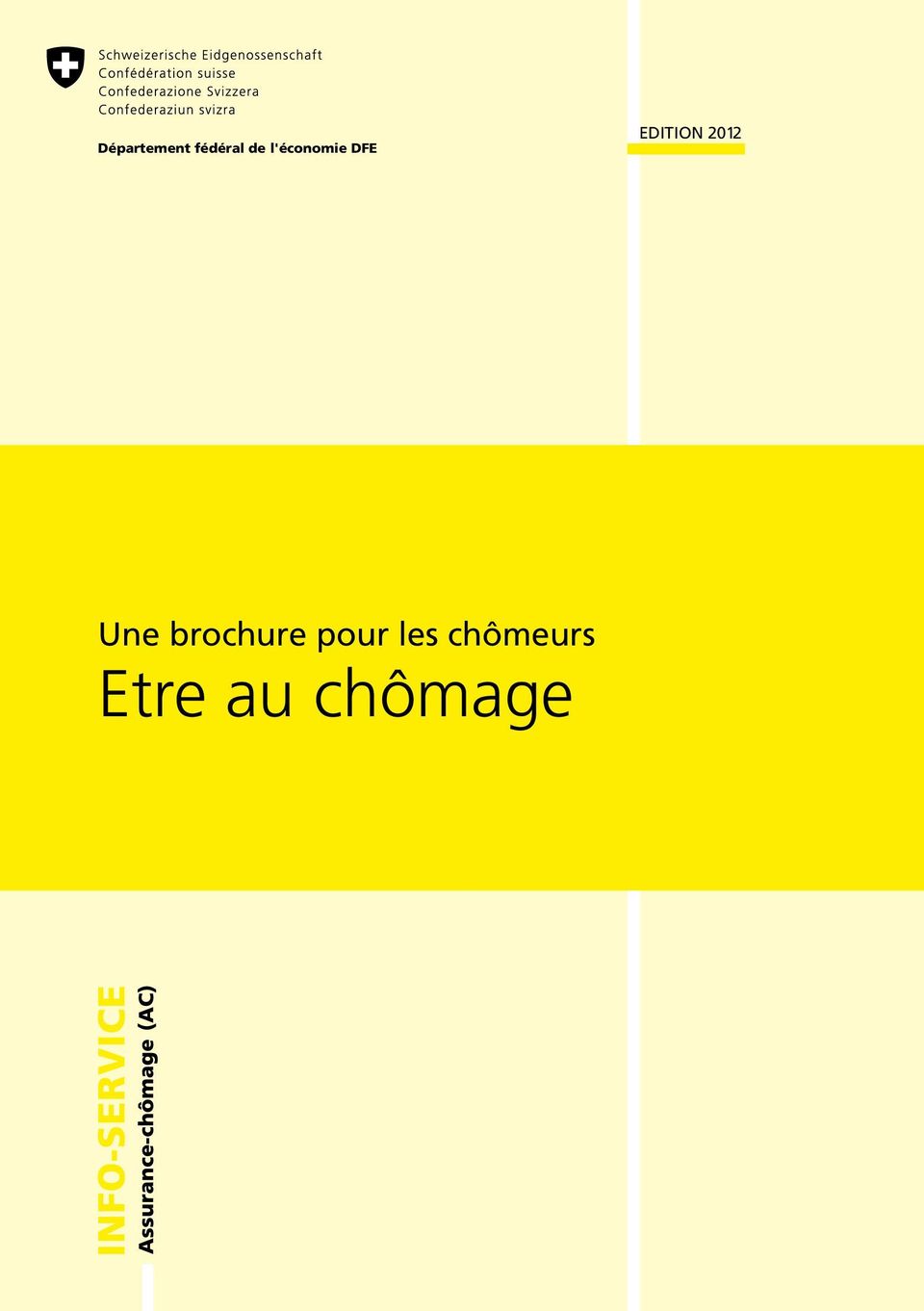 2012 Une brochure pour