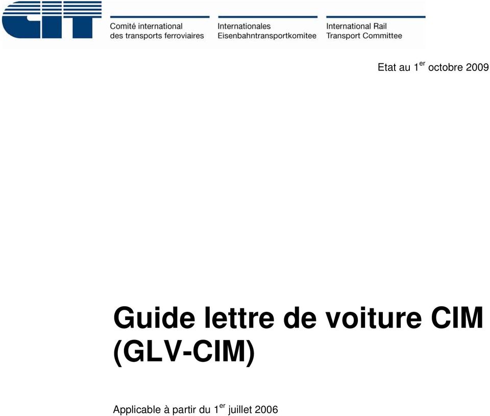CIM (GLV-CIM) Applicable