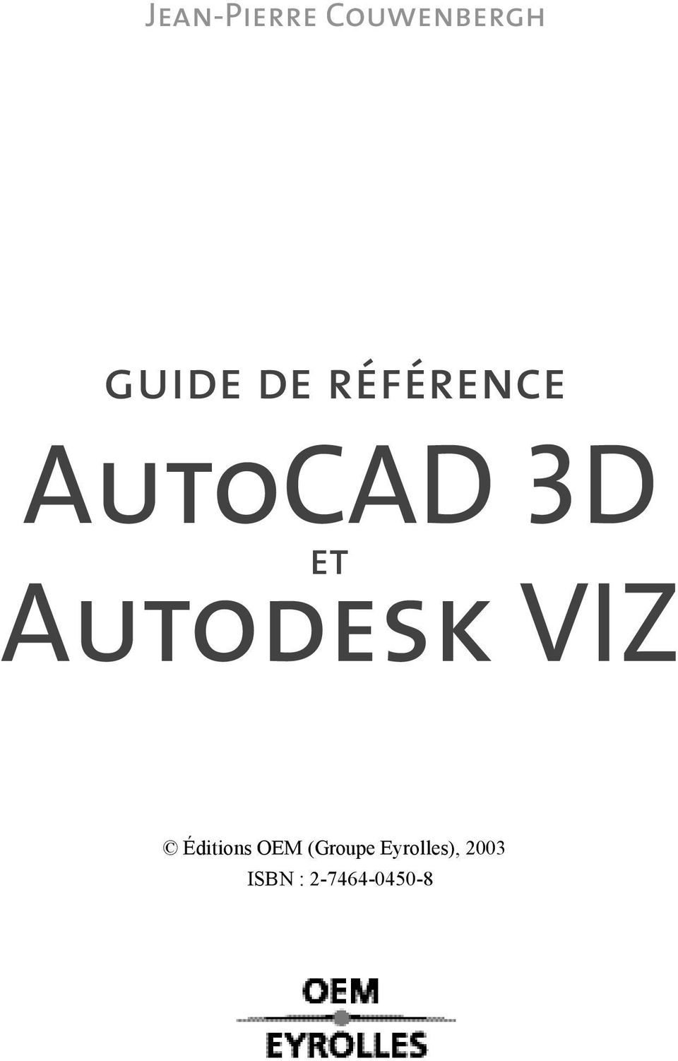 référence AutoCAD 3D