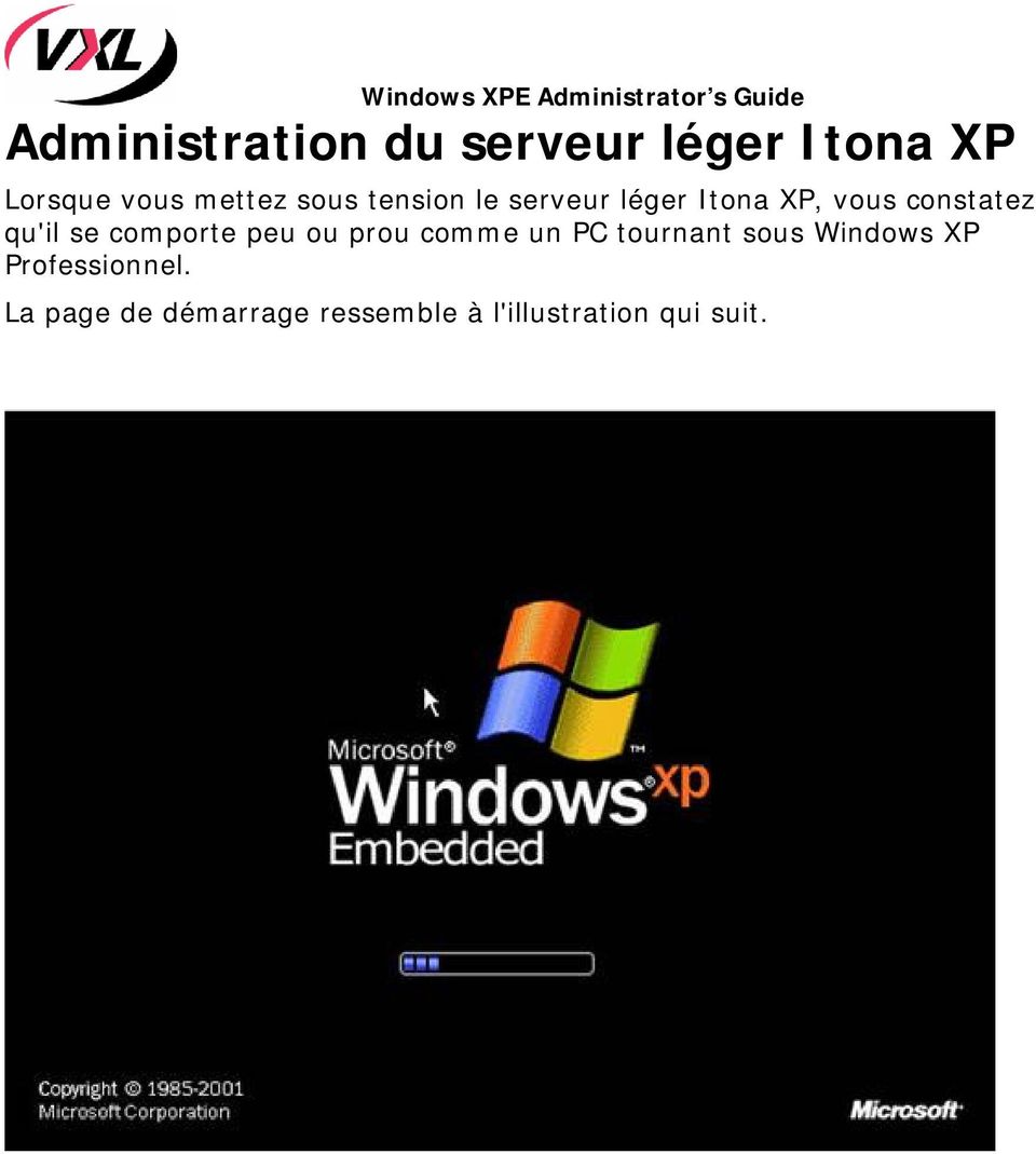 comporte peu ou prou comme un PC tournant sous Windows XP