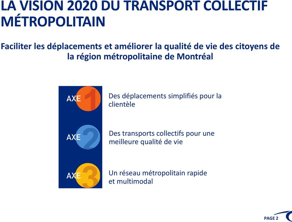 Montréal Des déplacements simplifiés pour la clientèle Des transports