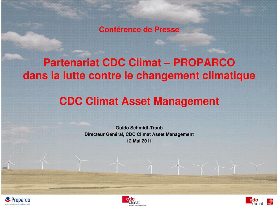 climatique CDC Climat Asset Management Guido