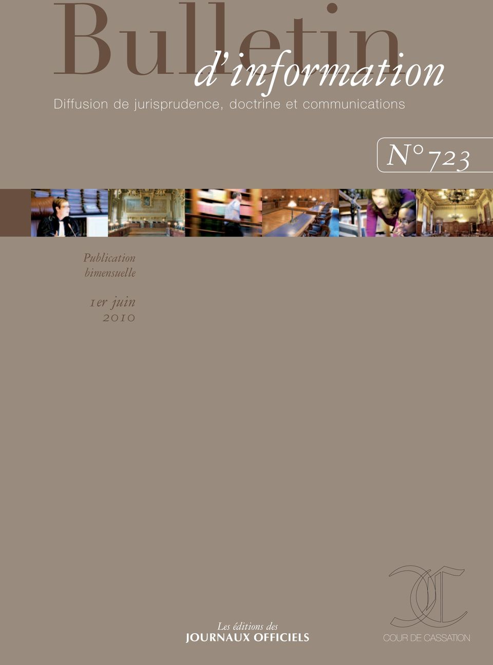 communications N 723 Publication