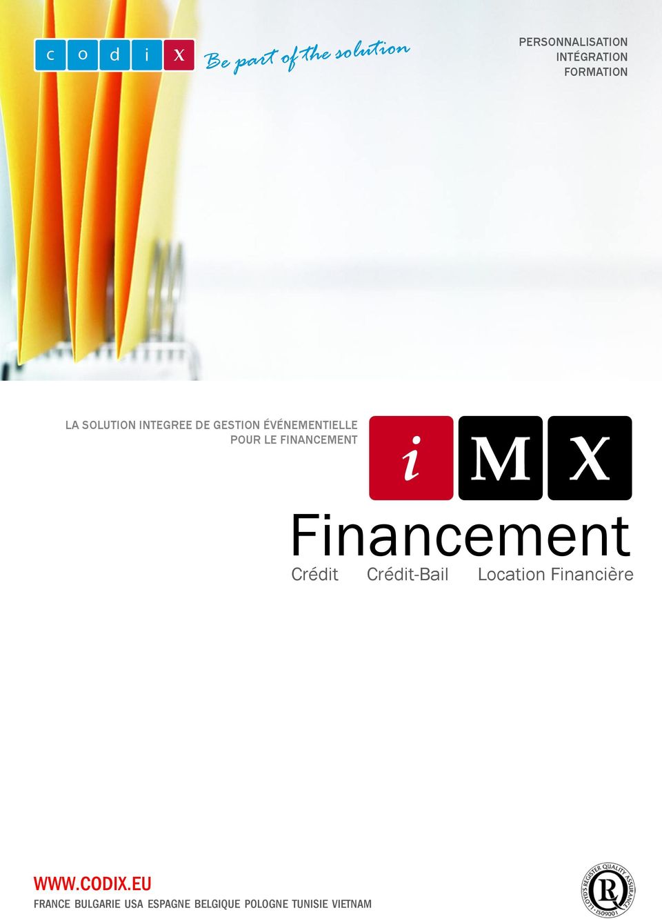 Financement Crédit Crédit-Bail Location Financière WWW.
