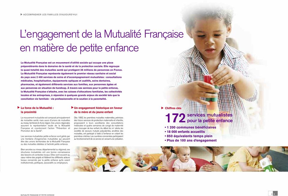 La Mtalité Française représente également le premier résea sanitaire et social d pays avec 2 400 services de soins et d accompagnement mtalistes : consltations médicales, hospitalisation, éqipements