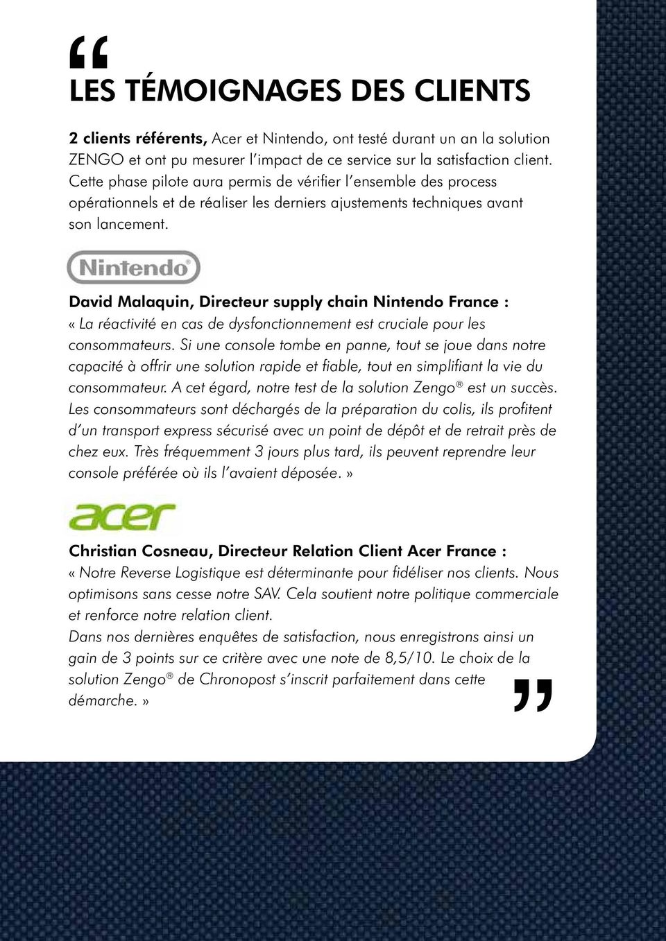 David Malaquin, Directeur supply chain Nintendo France : «La réactivité en cas de dysfonctionnement est cruciale pour les consommateurs.