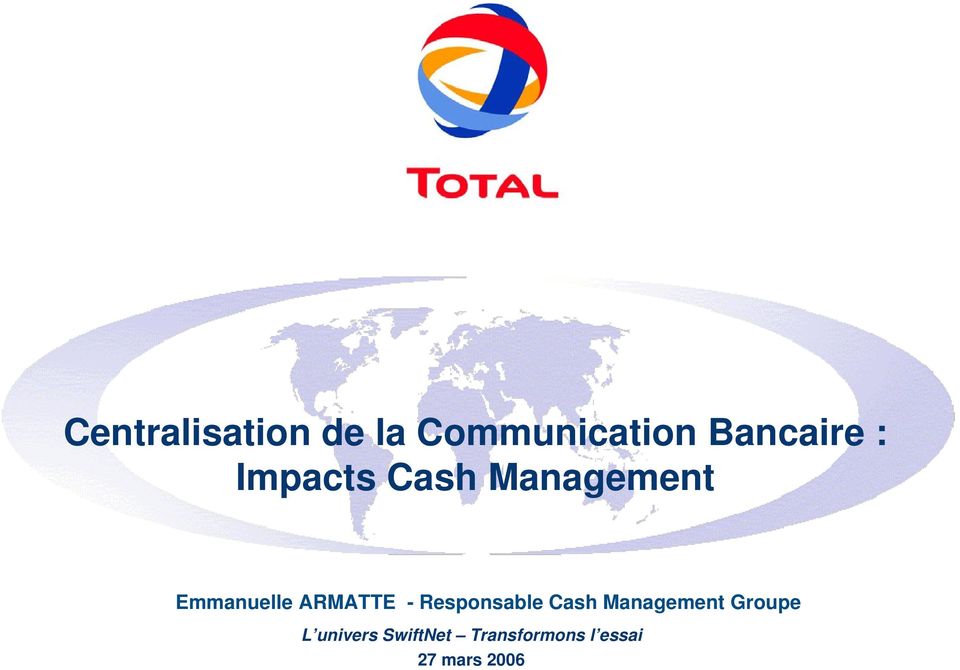 - Responsable Cash Management Groupe L