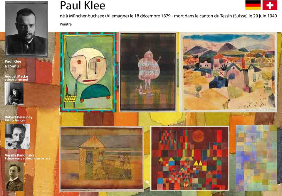 Paul Klee August Macke peintre allemand Jeux d enfants (1516)