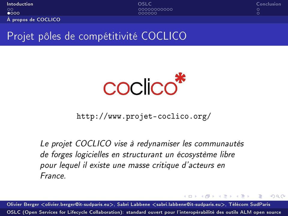 org/ Le projet COCLICO vise à redynamiser les communautés de