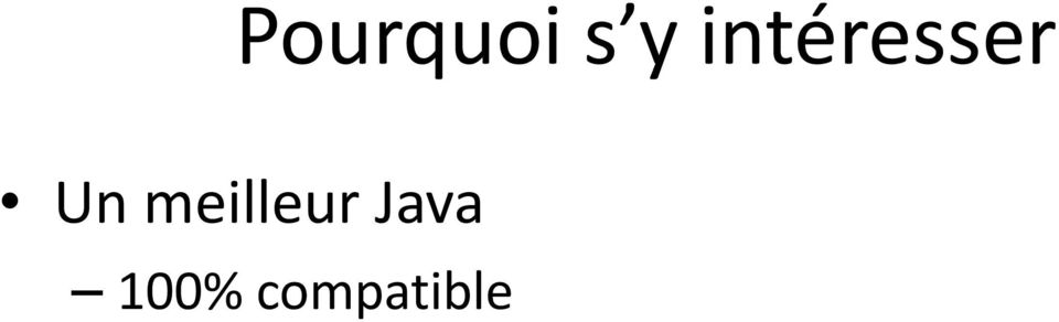 meilleur Java