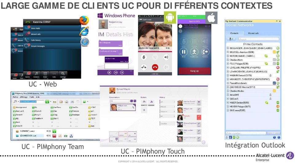 - Web UC PIMphony Team UC