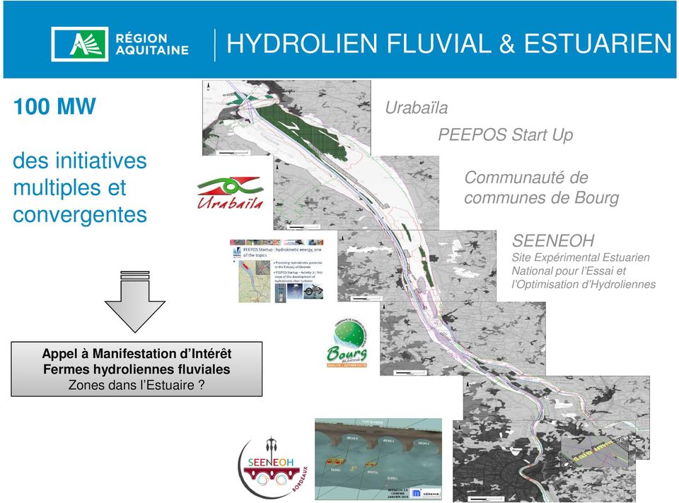 Site Expérimental Estuarien National pour l Essai et l Optimisation d Hydroliennes