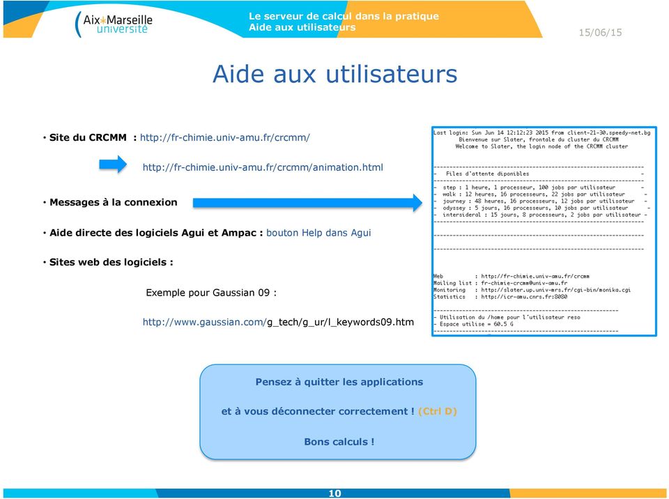 html Messages à la connexion Aide directe des logiciels Agui et Ampac : bouton Help dans Agui Sites web des