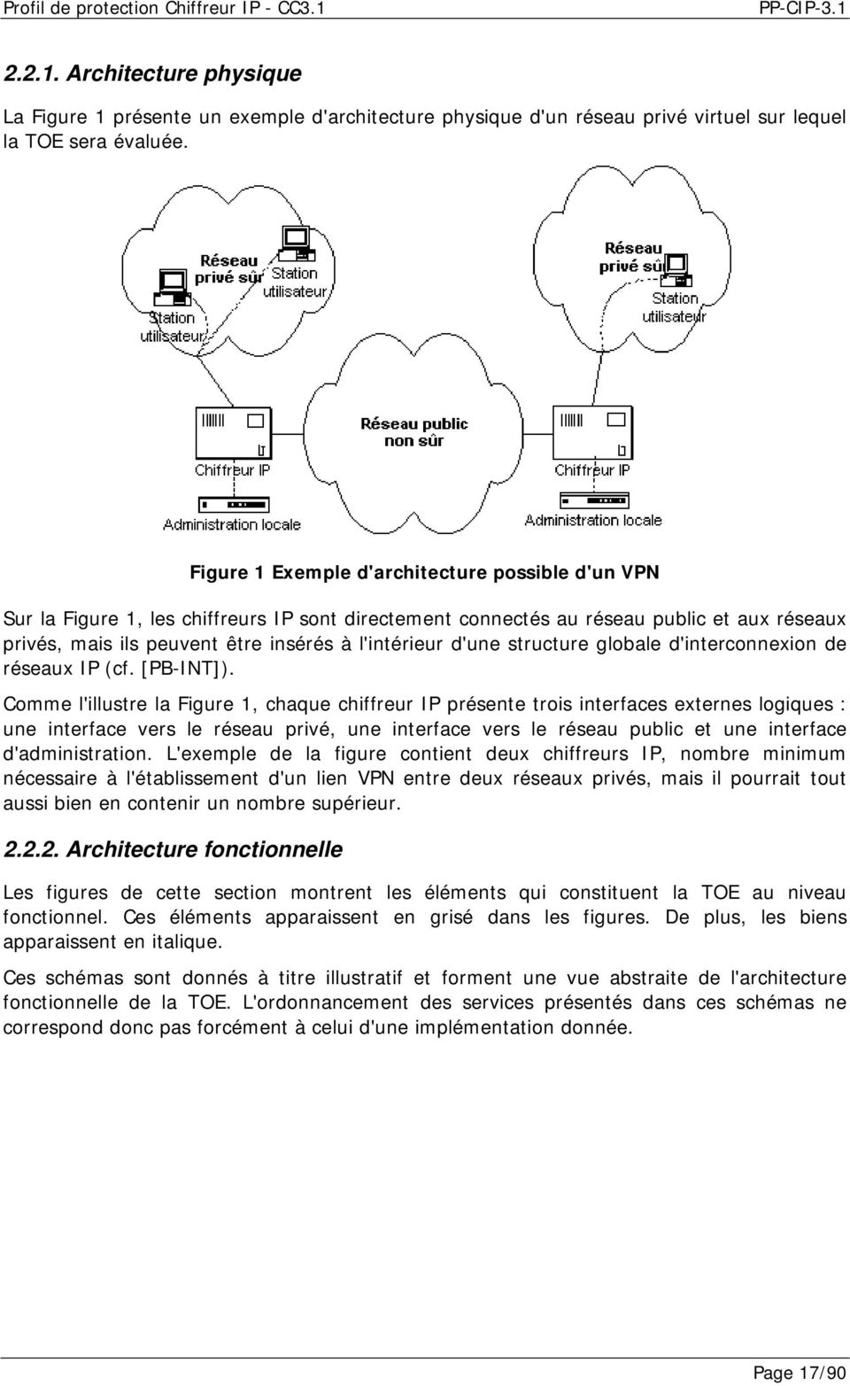 d'une structure globale d'interconnexion de réseaux IP (cf. [PB-INT]).