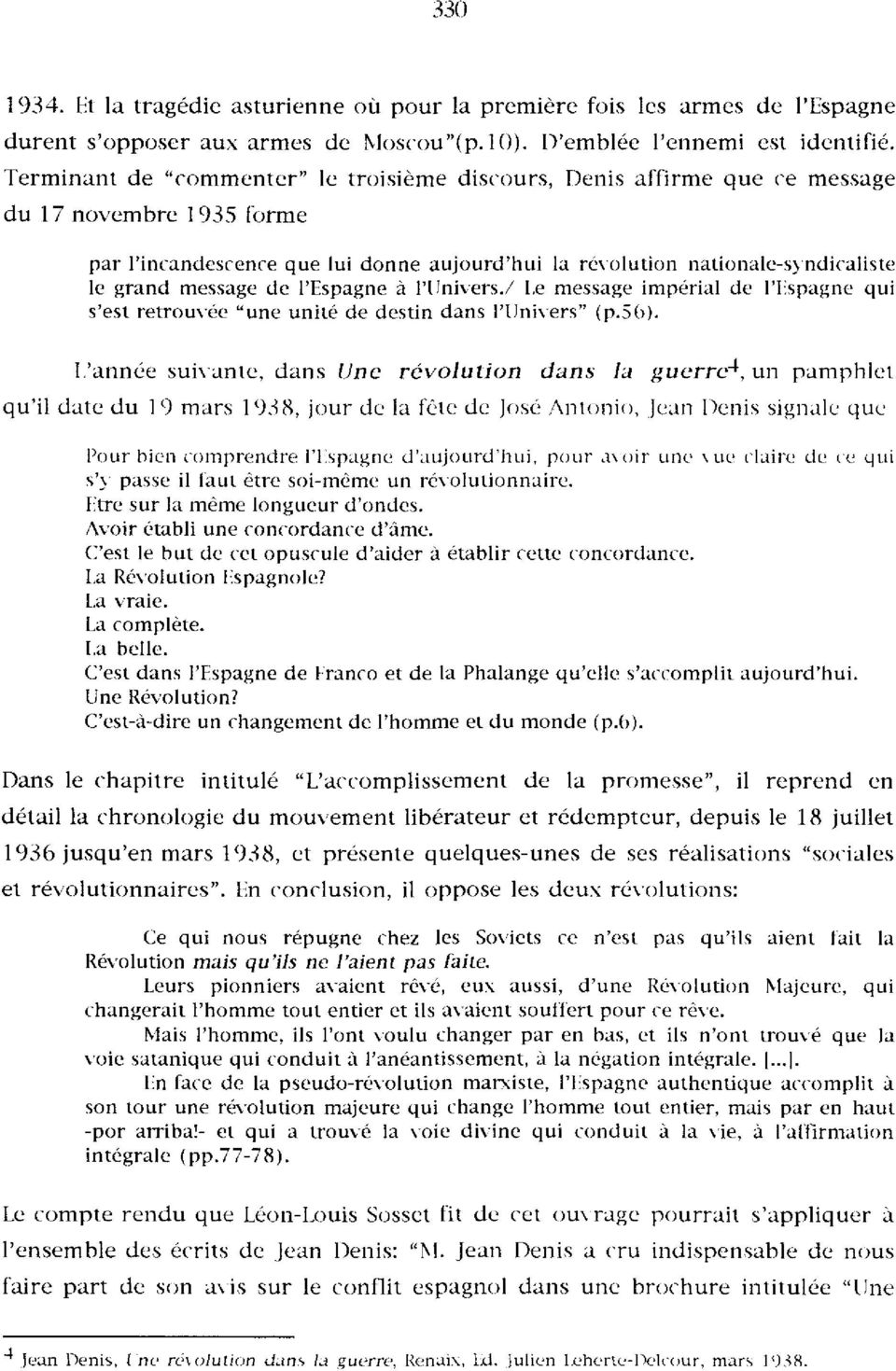 message de l Espagnc á l [Jnivers./ le message impérial de I lispagne gui s est retrouxéc une mimé de destin dans l ijnixcrs <p.56).