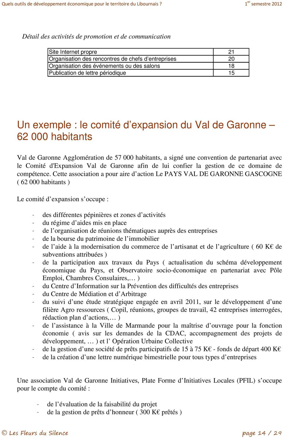 Val de Garonne afin de lui confier la gestion de ce domaine de compétence.