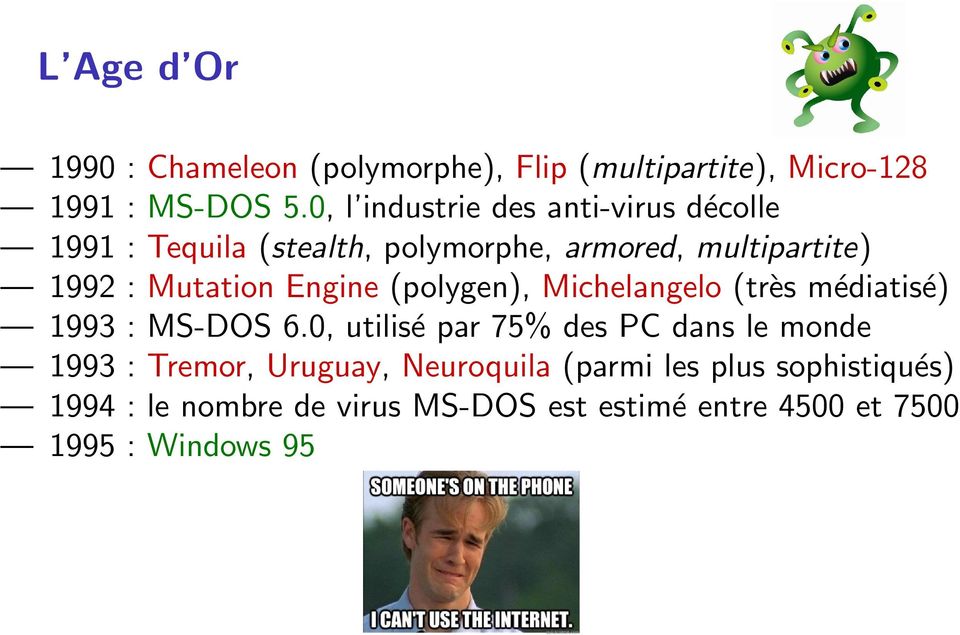 Mutation Engine (polygen), Michelangelo (très médiatisé) 1993 : MS-DOS 6.