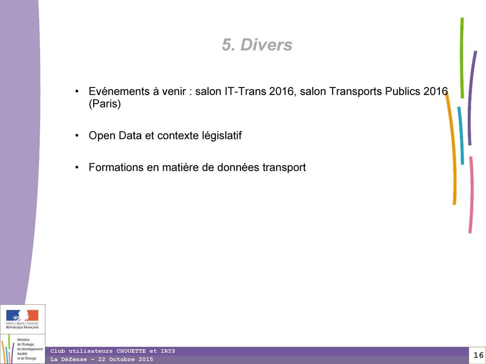 2016 (Paris) Open Data et contexte