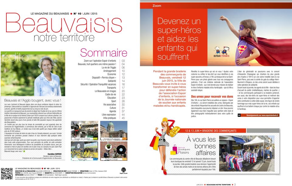 Les sportifs ne manqueront pas de prendre le départ des Foulées de la rue, puis du 30ème triathlon international de Beauvais.
