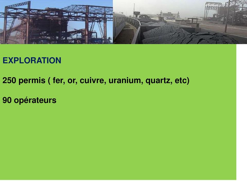 cuivre, uranium,