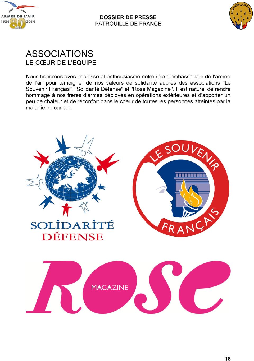 Défense" et "Rose Magazine".