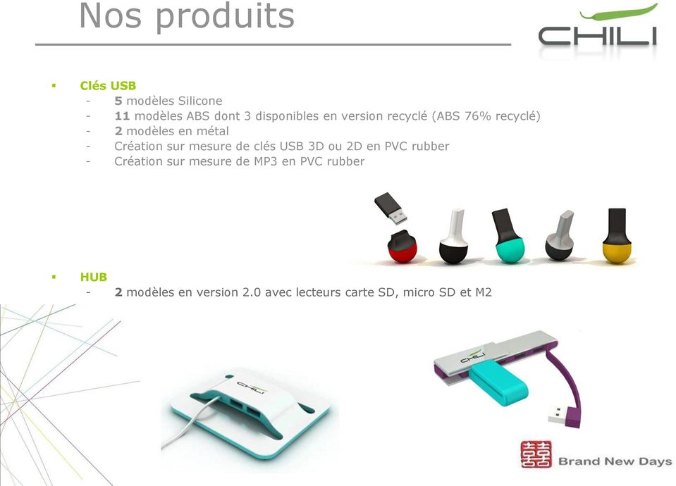 Création sur mesure de clés USB 3D ou 2D en PVC rubber - Création sur mesure