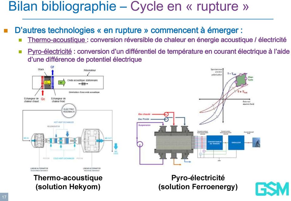 Pyro-électricité : conversion d un différentiel de température en courant électrique à l aide d une