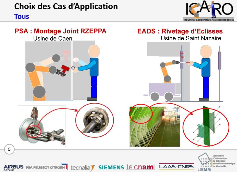 Usine de Caen EADS : Rivetage d