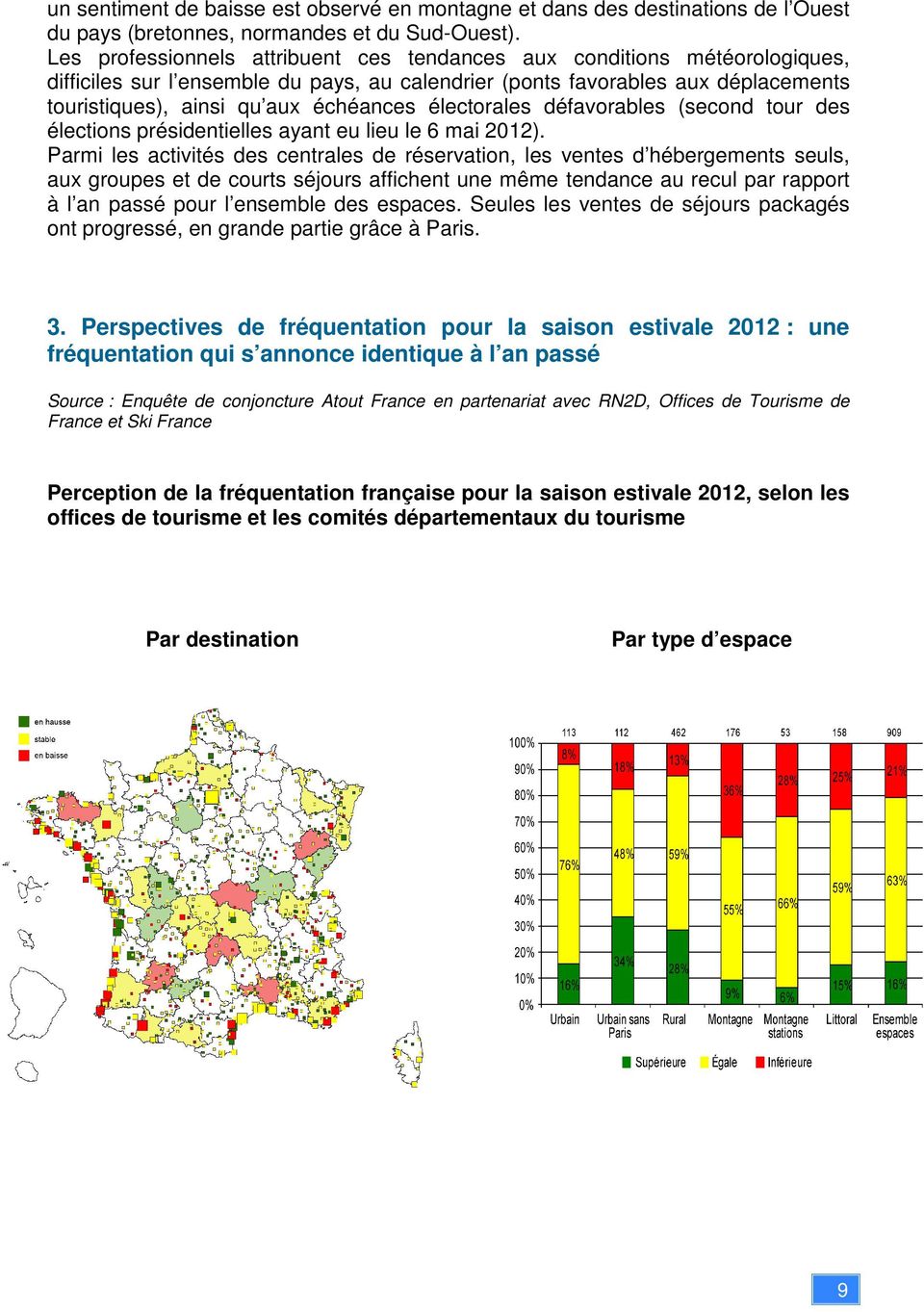 électorales défavorables (second tour des élections présidentielles ayant eu lieu le 6 mai 2012).