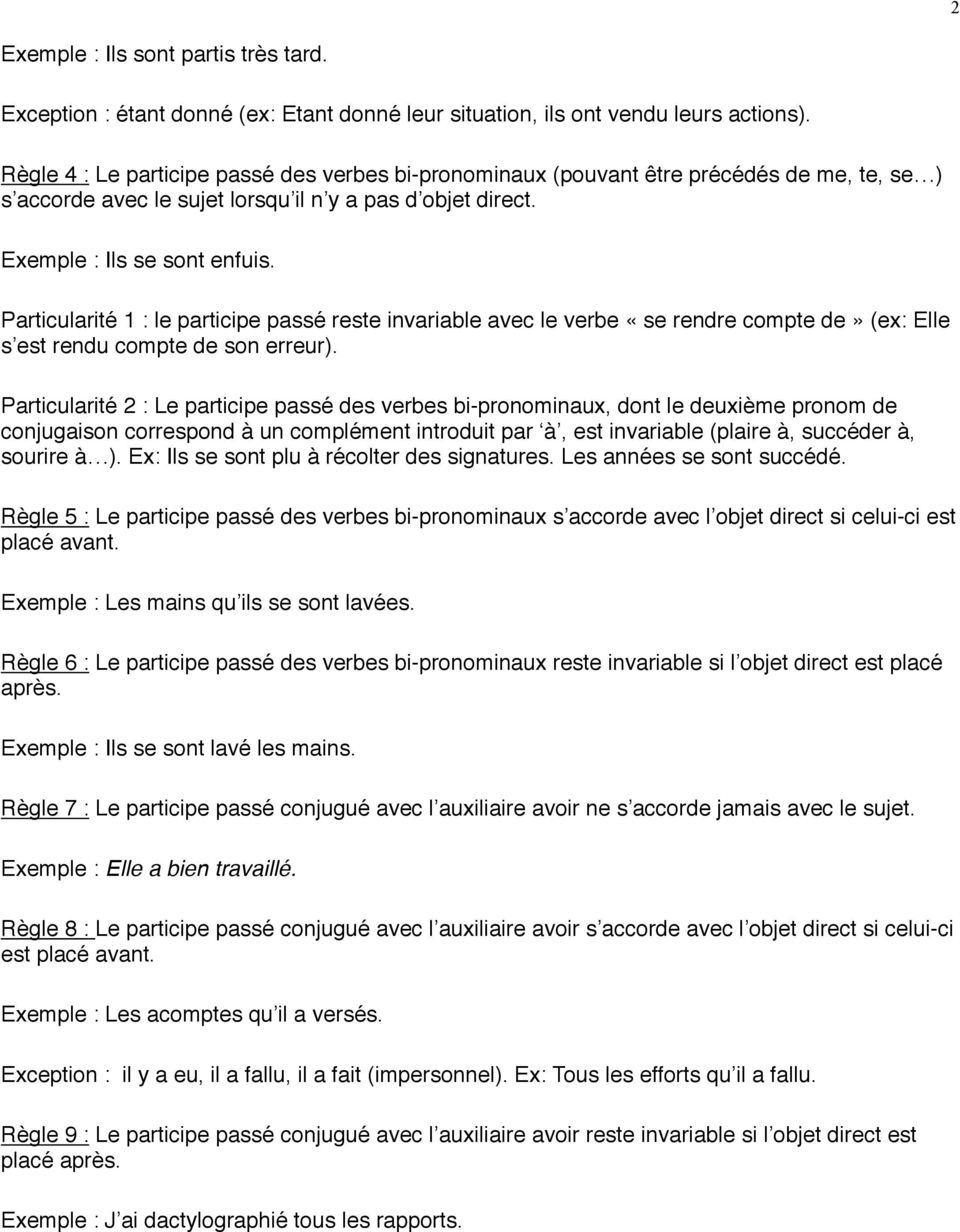 Les 40 règles de base de l orthographe française - PDF Free Download