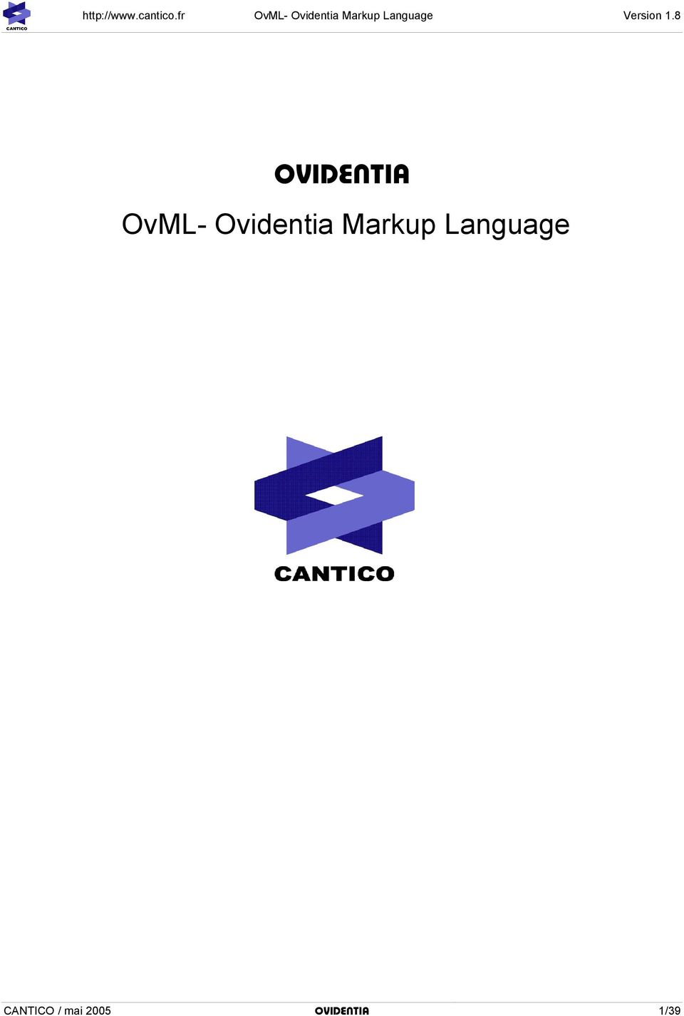 Language CANTICO /
