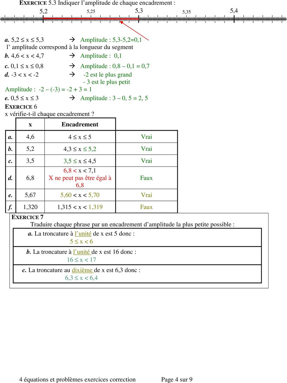 Mathématiques : 2eme Secondaire - Exercices cours évaluation 