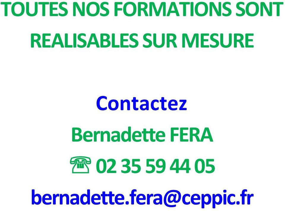 Contactez Bernadette FERA 02