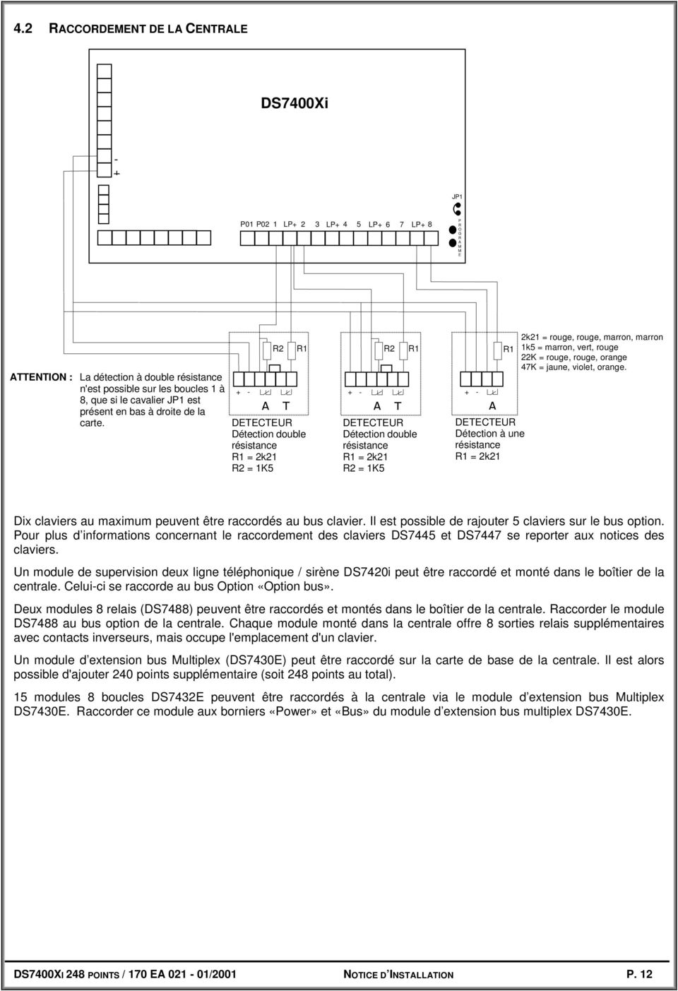 Centrale d alarme DS7400Xi - FRA - PDF Téléchargement Gratuit