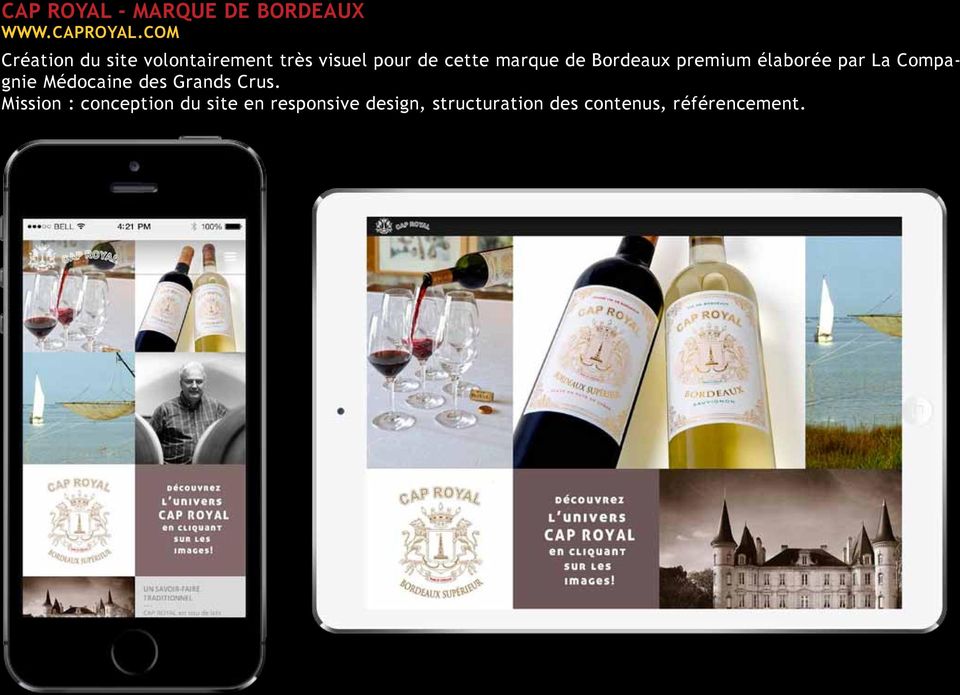de Bordeaux premium élaborée par La Compagnie Médocaine des Grands