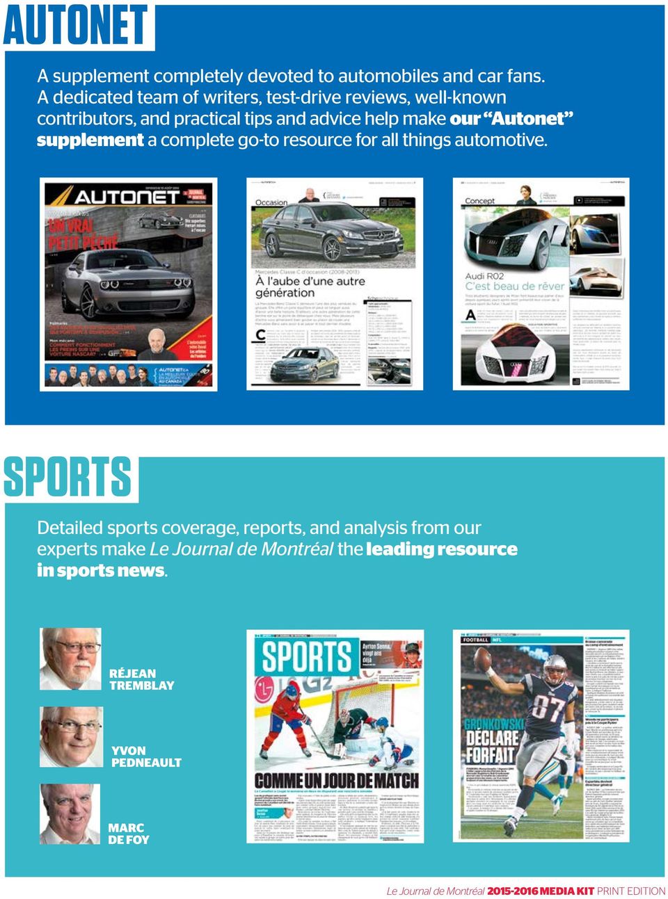 make our Autonet supplement a complete go-to resource for all things automotive.