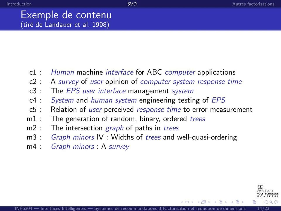 computer applications c2 : A survey of user opinion of computer system response time c3 : The EPS user interface management system c4 : System and human system