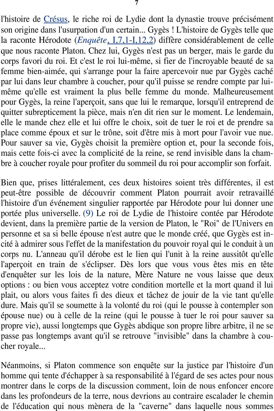 L'anneau de Gygès République, II, 359b6-360b2 (Traduction (1) et  commentaire de Bernard SUZANNE, 1999) - PDF Free Download