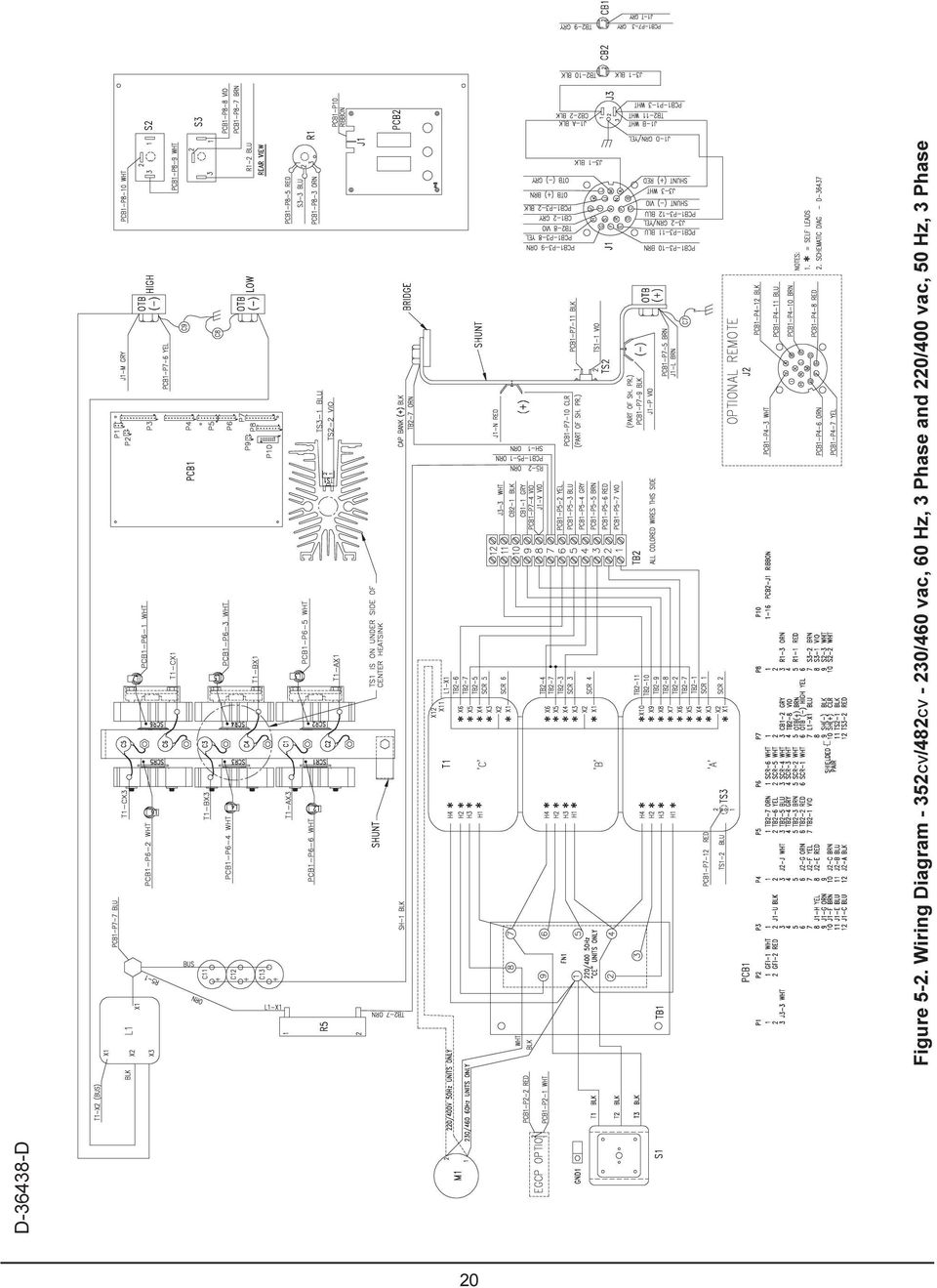 Wiring Diagram - 352CV/482CV -