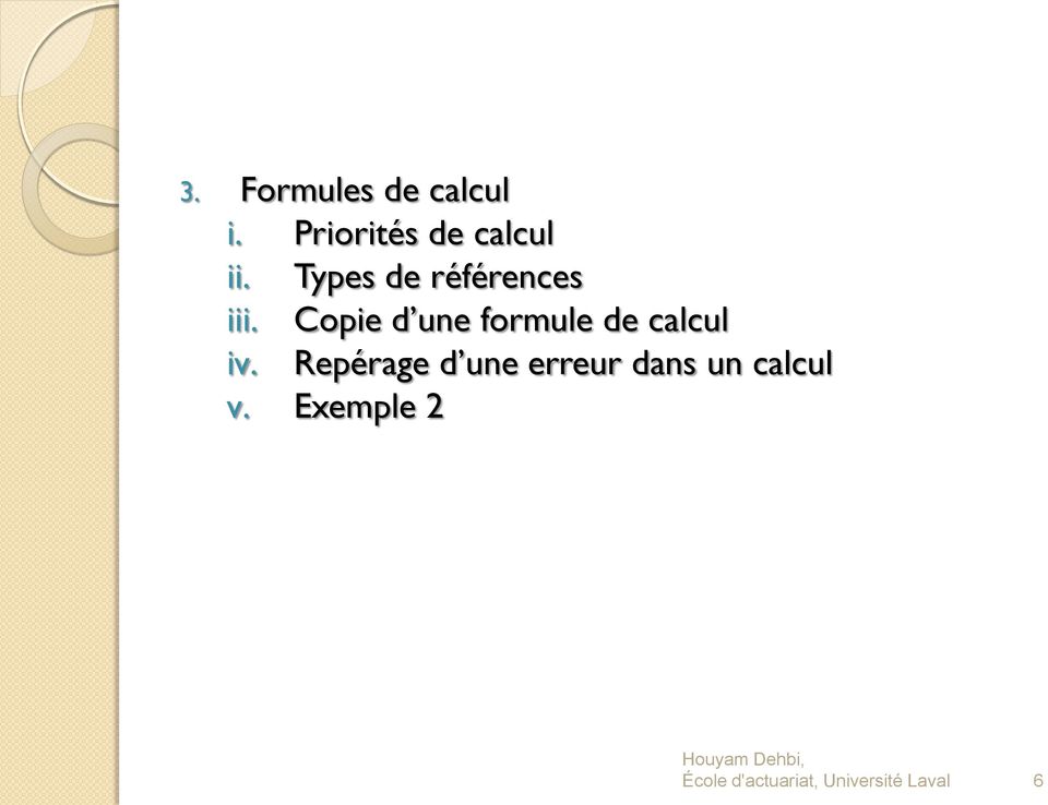 Copie d une formule de calcul iv.