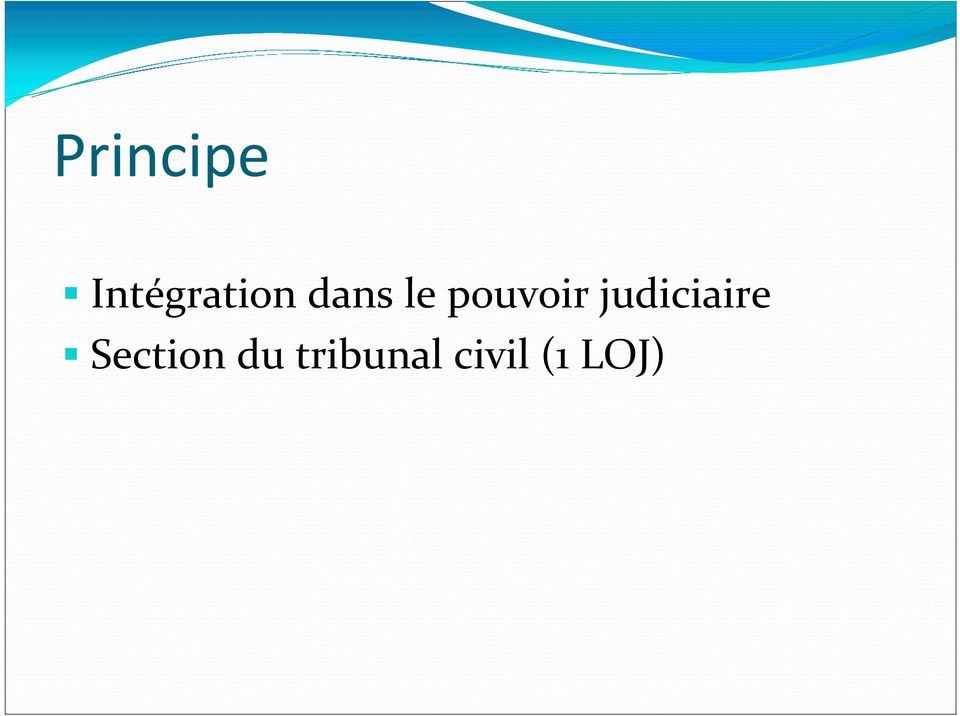 judiciaire Section