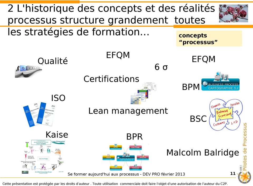 formation concepts Qualité EFQM EFQM 6σ